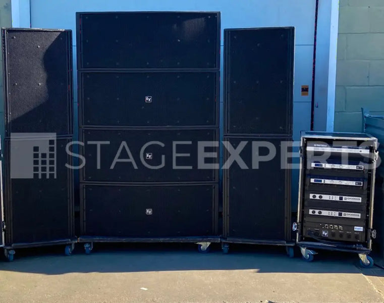 Electro-Voice X-Array System with Xsub & NetMax FIR Package