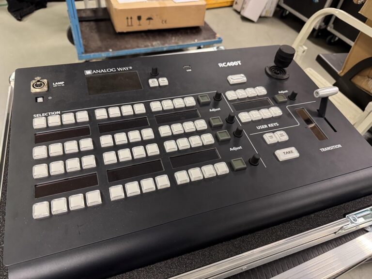 Analog Way RC400T Event Controller with Flight Case – Pro AV