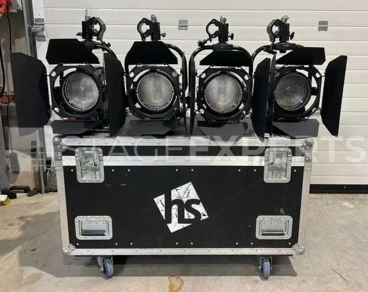 ARRI True Blue ST1 P.O. 4x Fresnel Set with ML Flight Case