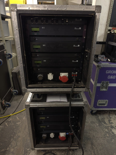 d&b audiotechnik D12 3-Unit Touring Rack (3 x D12)