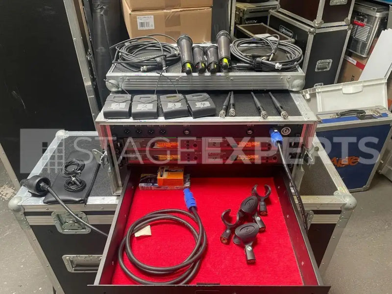 Sennheiser ew100 G3 1G8 Wireless System Bundle in Case