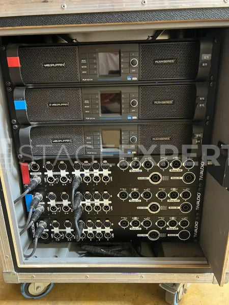 LAB Gruppen PLM+ 12K44 DSP/Dante Amp Racks – 2x (6 Amps)