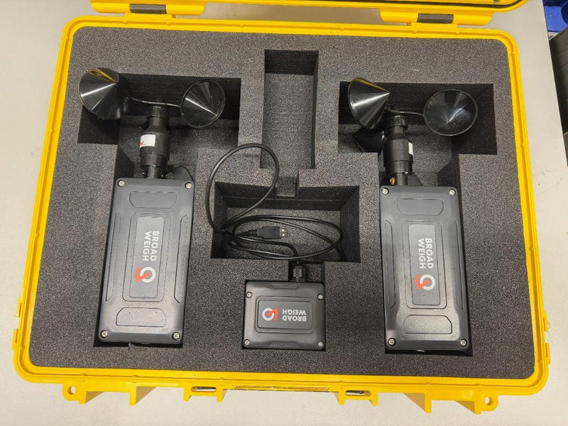 BroadWeigh Wireless Wind Speed Sensor Set with USB Base
