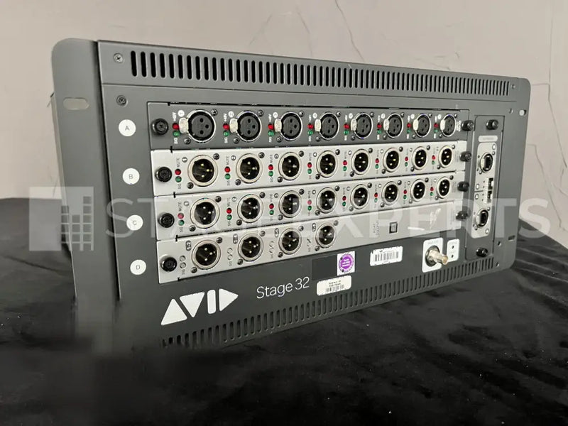 Avid Stage 32 Remote I/O Stage Box, 8 In / 16 Out – Pro