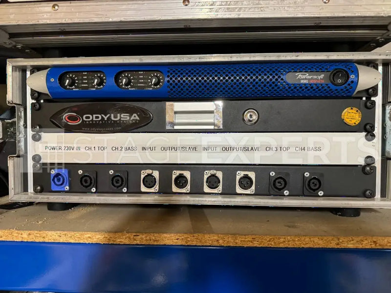 Powersoft M50Q HDSP+ETH Amplifier with DSP & Ethernet