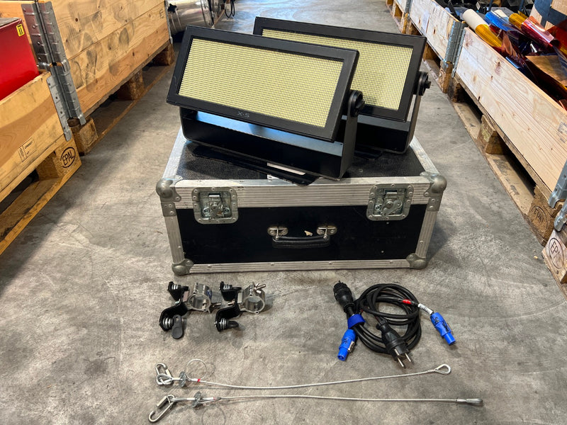 SGM X5 Strobe Pair with Clamps, Safeties & Dual Case