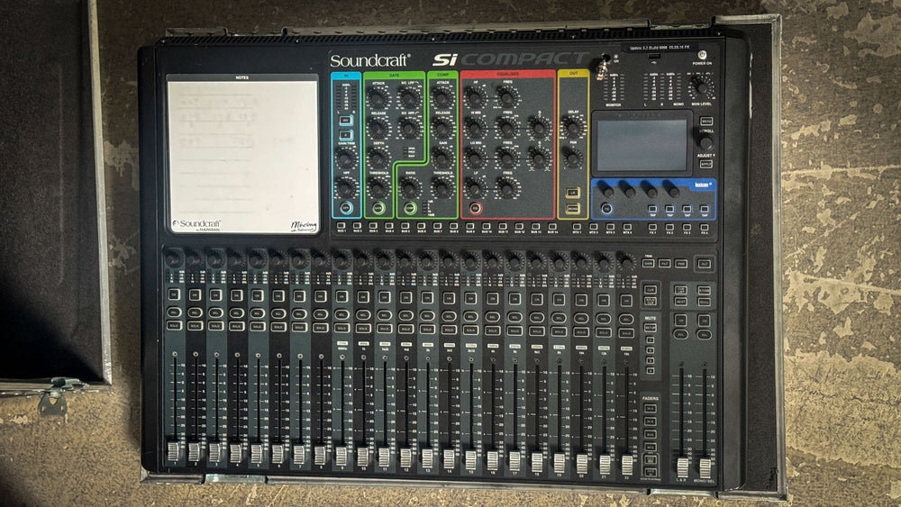 Soundcraft Si Compact 24 Digital Mixer with Flight Case
