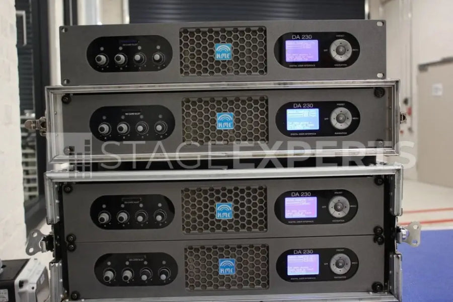 KME DA230 DSP Controller Amplifier | 2U Rack, AES/EBU