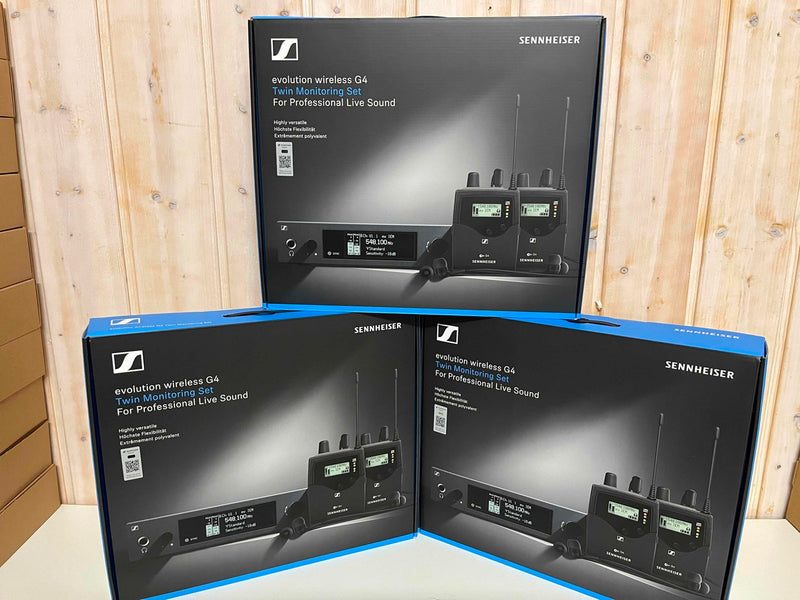 Sennheiser EW IEM G4-TWIN A — 10x In-Ear Monitor Sets
