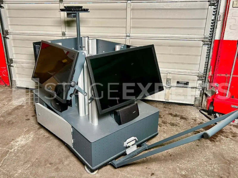 NEC V323-2 Video Trolley Bundle with Audio – 4 Displays