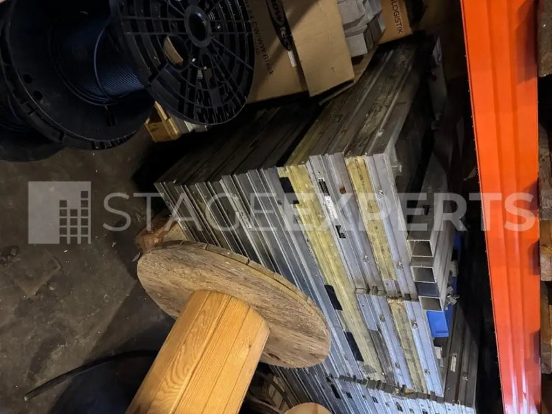APQ ProfiStage 750 Stage Platforms – 11x 1m Decks with legs