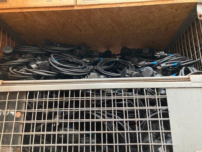 Tri‑block Power Cables 2.5 m – Job Lot of 250 Pieces