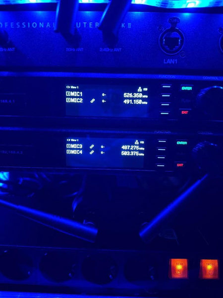 Shure AD4D Axient Digital Dual Receiver (G56 470–636 MHz)