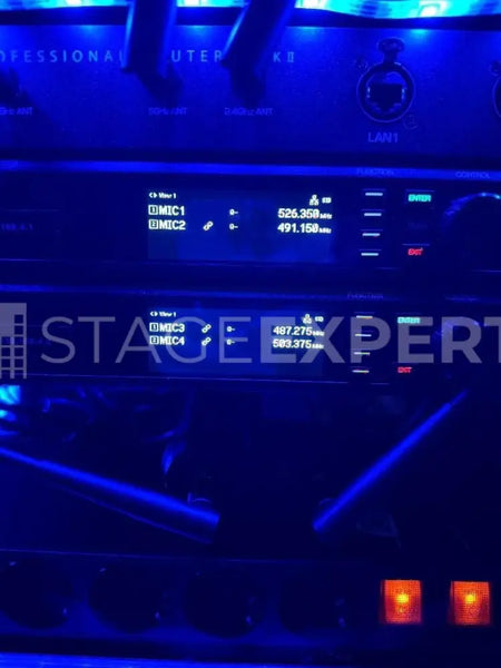 Shure AD4D Axient Digital Dual Receiver G56 (2x, 470–636 MHz)