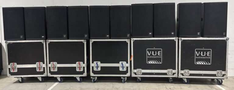 VUE A12 Point Source Loudspeakers – 10-Pack by Stage Experts