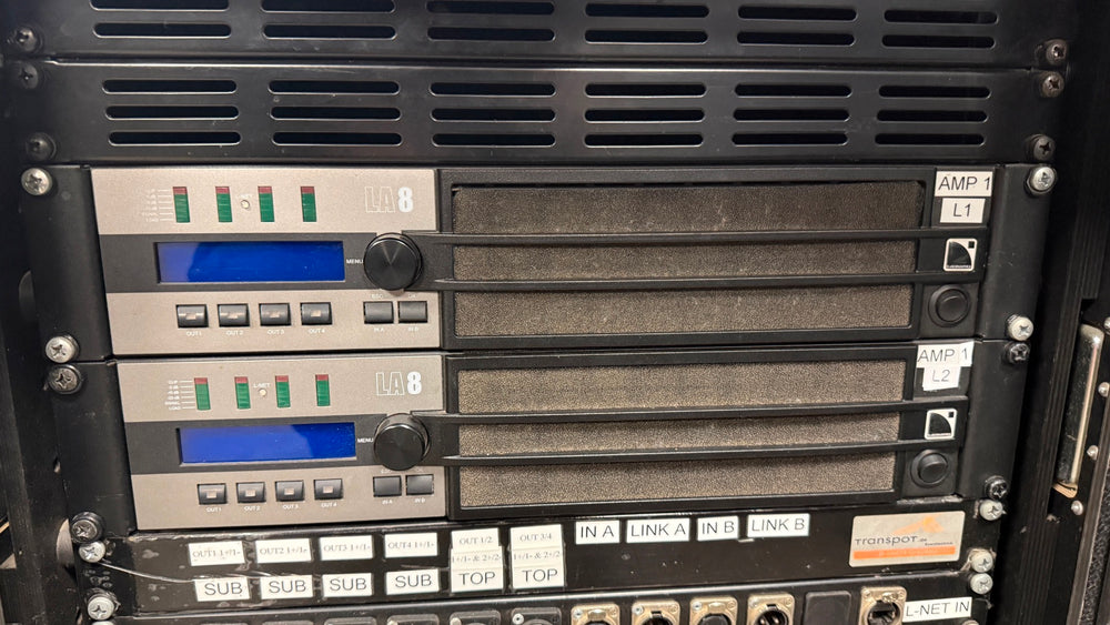 L-Acoustics LA8 R3 AES/EBU System Amplifier | Pro Audio