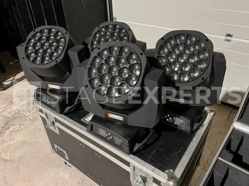 SquareLED Kaleidoscope Eye 4‑Pc LED Moving Wash Set