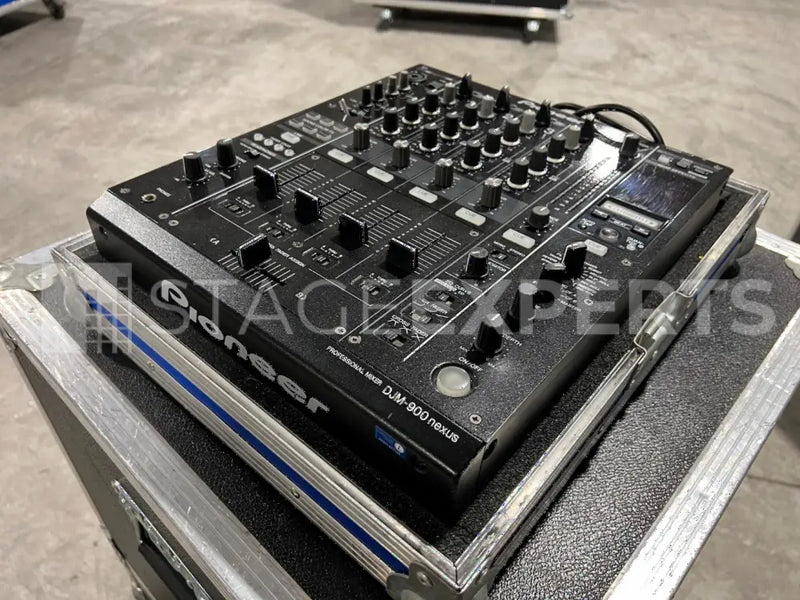 Pioneer DJM-900 NXS mixers with cases & adaptors – Pair