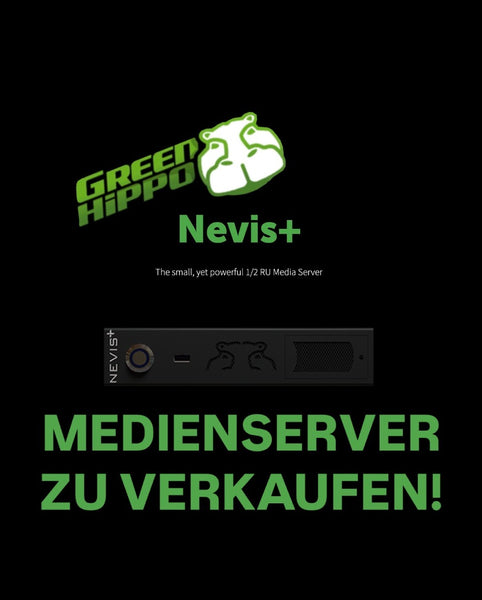 Green Hippo Hippotizer Nevis+ 4K Media Server for Events