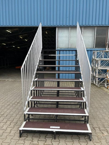 Bütec Staircase 10 Steps, 1.50 m x 2.00 m with Handrails