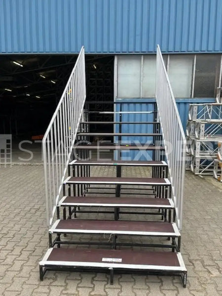 Bütec Staircase 10 Steps, 1.50 m x 2.00 m with Handrails