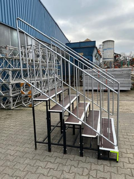 Bütec 5-Step Staircase 1.50m x 1.00m with Handrails