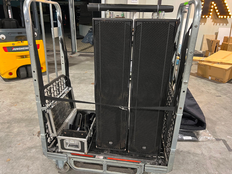 RCF NX-L44A Set with Fly & Stack Kits and Covers – Used