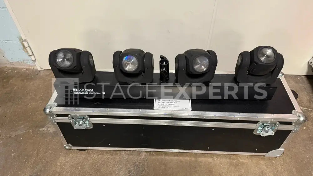 Cameo Hydrabeam 4000 RGBW Set with Case – 2 Fixtures