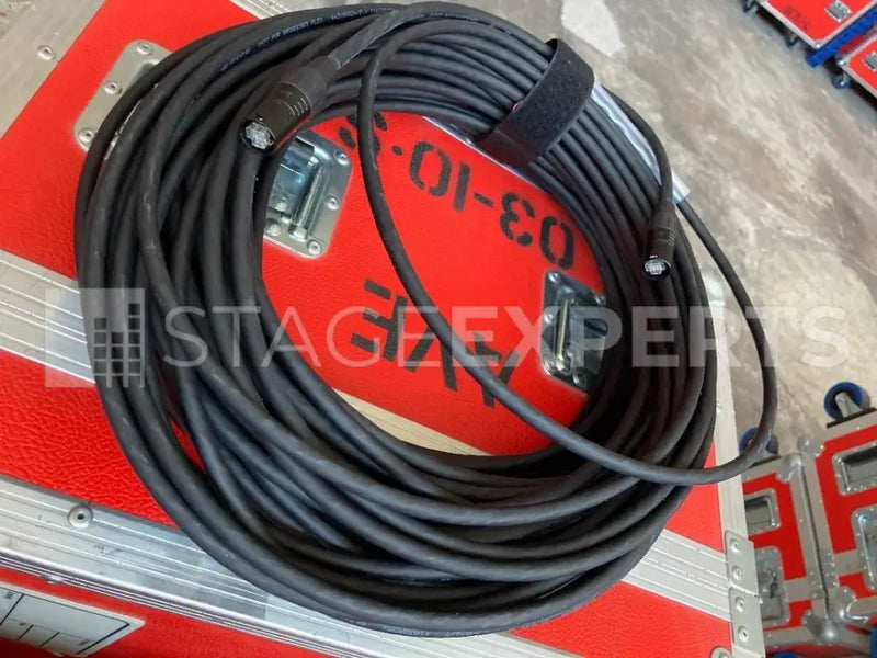 EtherCON CAT7 Cable Set, 10 x 30 m – PUR, 10 Gbit