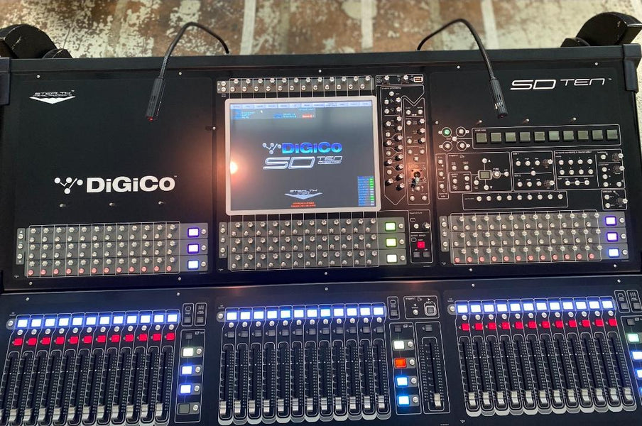 DiGiCo SD10-T with SD-Rack | Stealth Core 2, Theatre