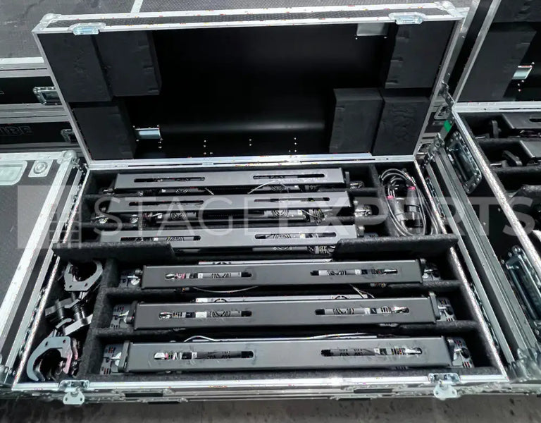 Clay Paky Tambora Linear 100 LED Batten with Case & Clamps