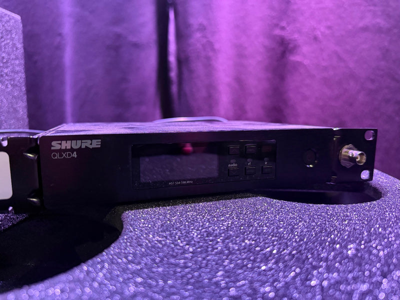 Shure QLX-D Wireless Set – 4-Ch with SM58 & Bodypacks