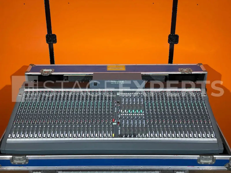 Soundcraft SM12 40‑channel Analogue Mixer with PSU & Case