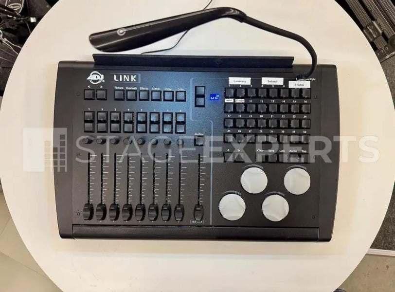 ADJ LINK 4‑Universe DMX Lighting Controller with 8 Faders