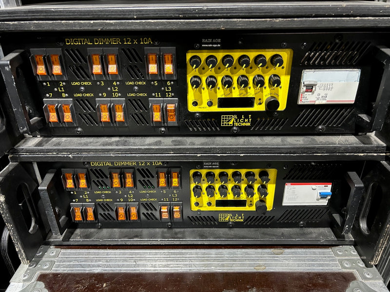LLT DiDi 12-2C Digital Dimmer, 12 x 10A power control