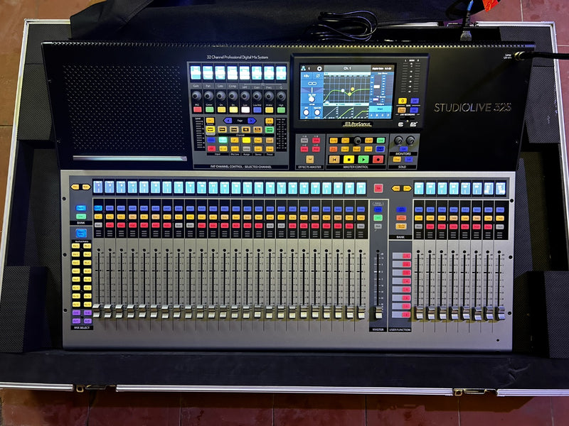 PreSonus StudioLive 32S + NSB 16.8 Stagebox – As‑New Set
