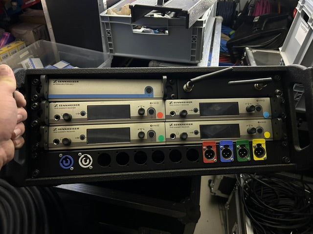 Sennheiser EW 300 G3 Set – 4 Receivers, 2 Bodypacks, 2 Handhelds