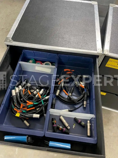 SE Misc Storage Drawer + 137‑pc DMX Kit Flight Case – RTR
