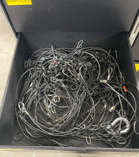 SE Misc Storage Drawer Flight Case with DMX Cable Kit