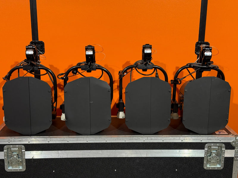ARRI ST1 Fresnel – Set of 4 with Amptown Case & Clamps