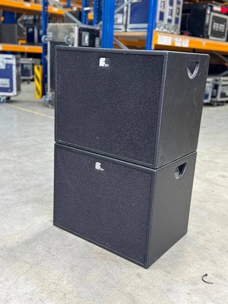 Fohhn XS-22 + 2x Linea LX-100 Column PA Set | Active Sub
