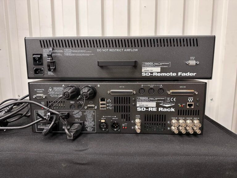 DiGiCo SD-RE (HMA) + SD Remote Fader Bundle with Waves processing