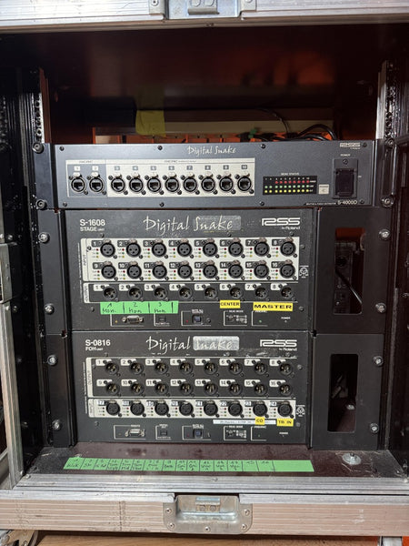 Roland S-1608 & S-0816 Digital Snake Stage Box Bundle