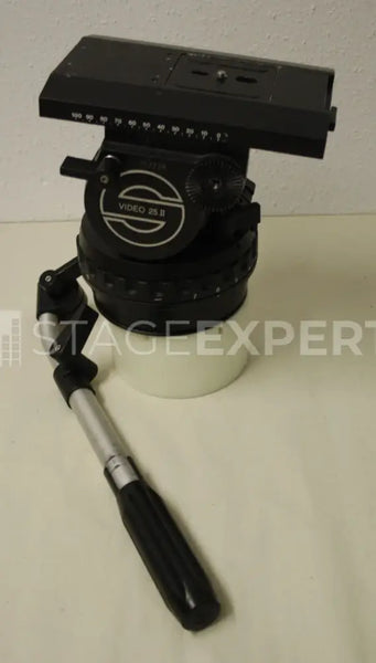 Sachtler Video 25 II FB Flat-Base Fluid Head with Plate