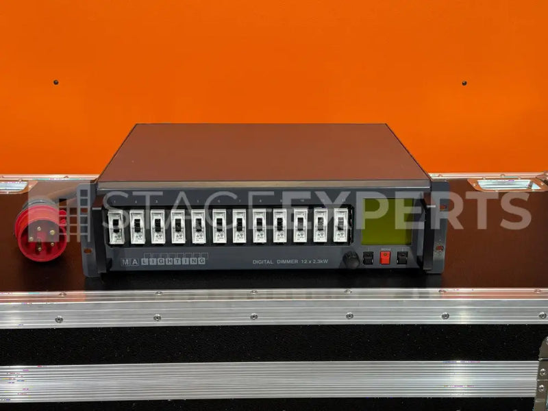 MA Lighting Digital Dimmer 12x2.3kW 12-Channel Rack Dimmer Pack