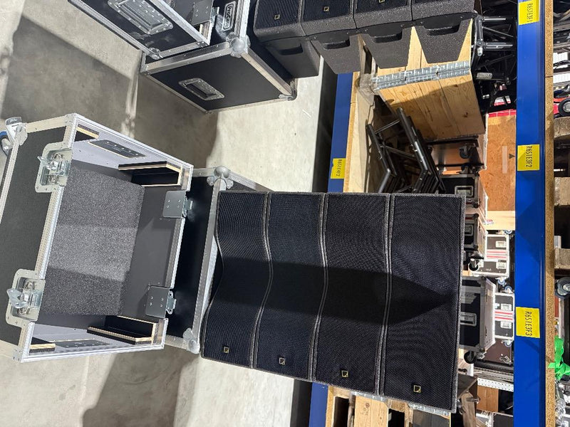 L-Acoustics KIVA Line Array Set – 18 Cabinets, Frames, Cases