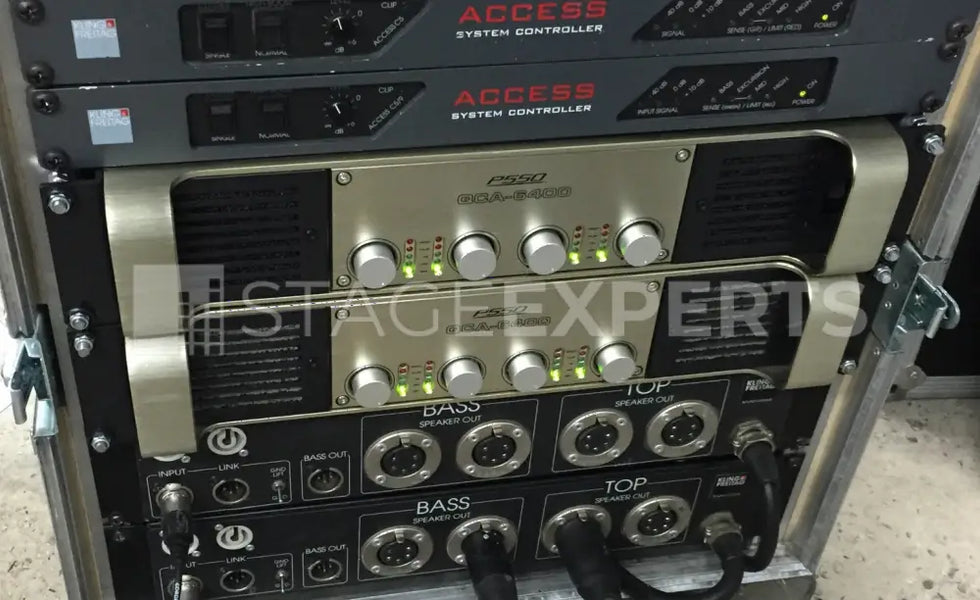 PSSO QCA-6400 4‑Channel Power Amplifier – 4x1600W @ 2Ω
