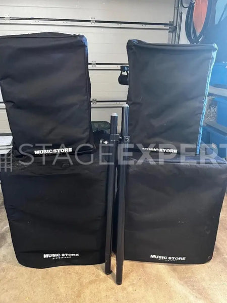 JBL JRX212 + JRX218S PA Bundle with Covers & Cables