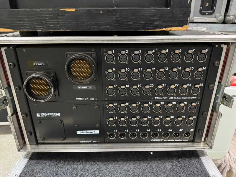 Connex MSS Modular Stage Splitter, 48ch, Cables & Breakouts