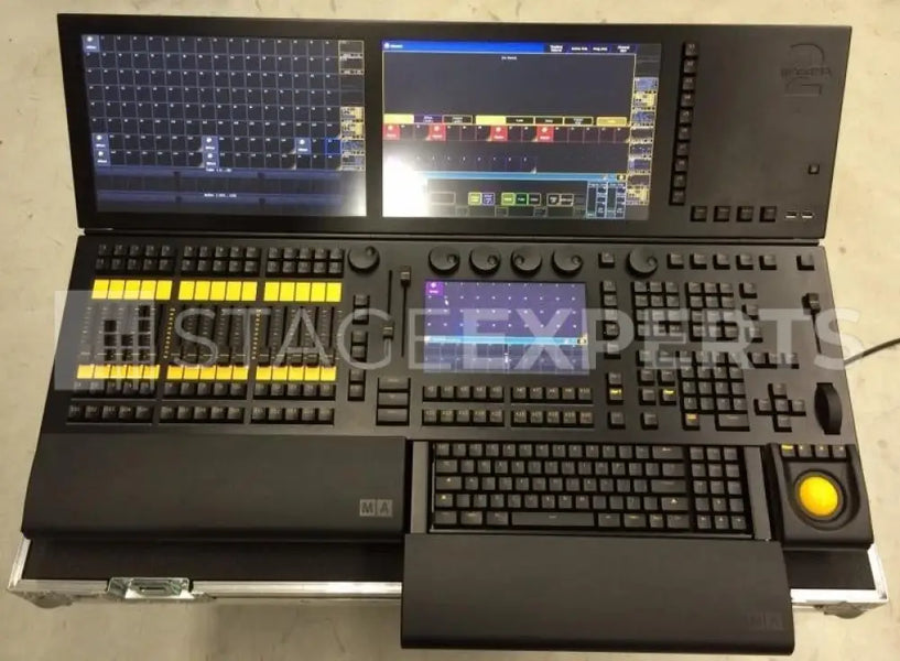 MA Lighting grandMA2 Light Console with Flight Case, Touring